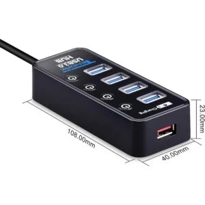 Concentrador USB 3.0 concentrador USB Tendak con 4_4
