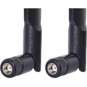 Bingfu Antena macho MIMO RPSMA de doble banda WiFi de 2.4_6