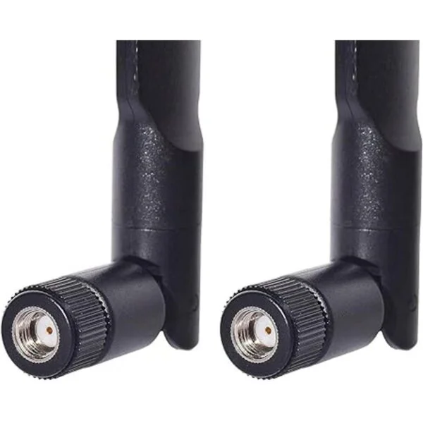 Bingfu Antena macho MIMO RPSMA de doble banda WiFi de 2.4_6
