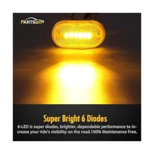 Luces laterales de 6 LED de 4 pulgadas paquete de de 2_3