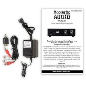 Audio acústico WS1005 amplificador de subwoofer pasivo de_3