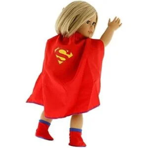 Ropa de muñeca súper niña para muñecas de 18 pulgadas_2