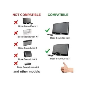 HQRP 18 V adaptador de CA compatible con Bose SoundDock_5