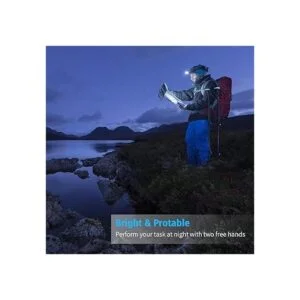 CrazyFire Linterna frontal LED linterna súper brillante