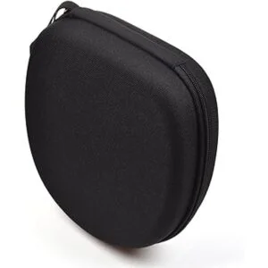 Case Star Black Color Hard Shell Large Carrying Headphones_2
