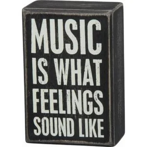 Primitives By Kathy Cartel de caja Music Is What Feelings_1