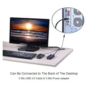 Concentrador USB 3.0 concentrador USB Tendak con 4_6