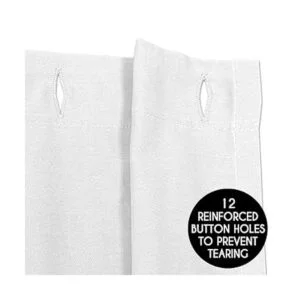 Sweet Jojo Designs Cortina de ducha con diseño de rayas_4