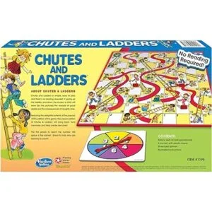 Juego de mesa Classic Chutes and Ladders_3