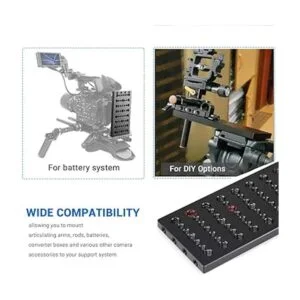 Queso Bar con 14 38 Tornillo Agujeros para Canon_3