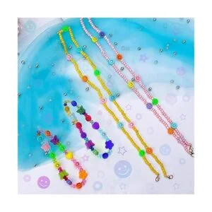 650 cuentas de cara sonriente 0.276 x 0.157 in paquete