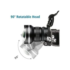 CrazyFire Linterna frontal LED linterna súper brillante