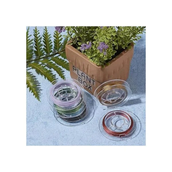 Pandahall 10rolls Beading Wire Acero La Cola Del Tigre_3