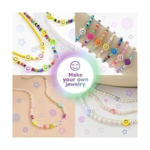 650 cuentas de cara sonriente 0.276 x 0.157 in paquete