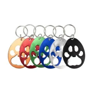 Swatom Llavero de pata de perro herramienta de