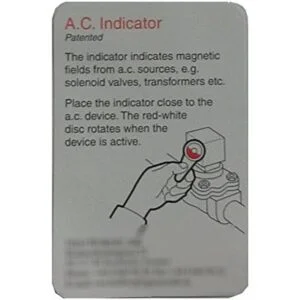 Probador de rotación y detector de CA para bombas de