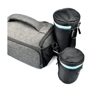 Lightdow Paquete de 4 bolsas para lentes de 0.197 in de