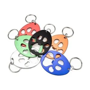 Swatom Llavero de pata de perro herramienta de