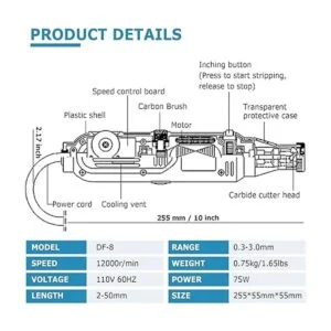 MXBAOHENG Máquina de pelado de alambre magnético de mano_2