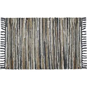 COTTON CRAFT Liverpool Alfombra de piel reversible tejida_1