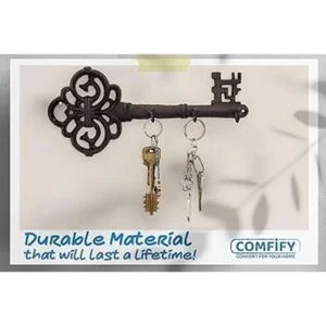 Comfify Soporte decorativo para llaves de hierro fundido_3