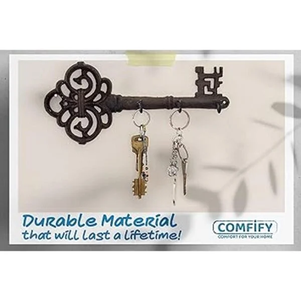 Comfify Soporte decorativo para llaves de hierro fundido_3