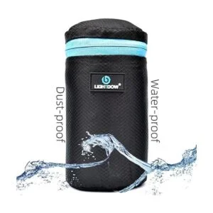 Lightdow Paquete de 4 bolsas para lentes de 0.197 in de