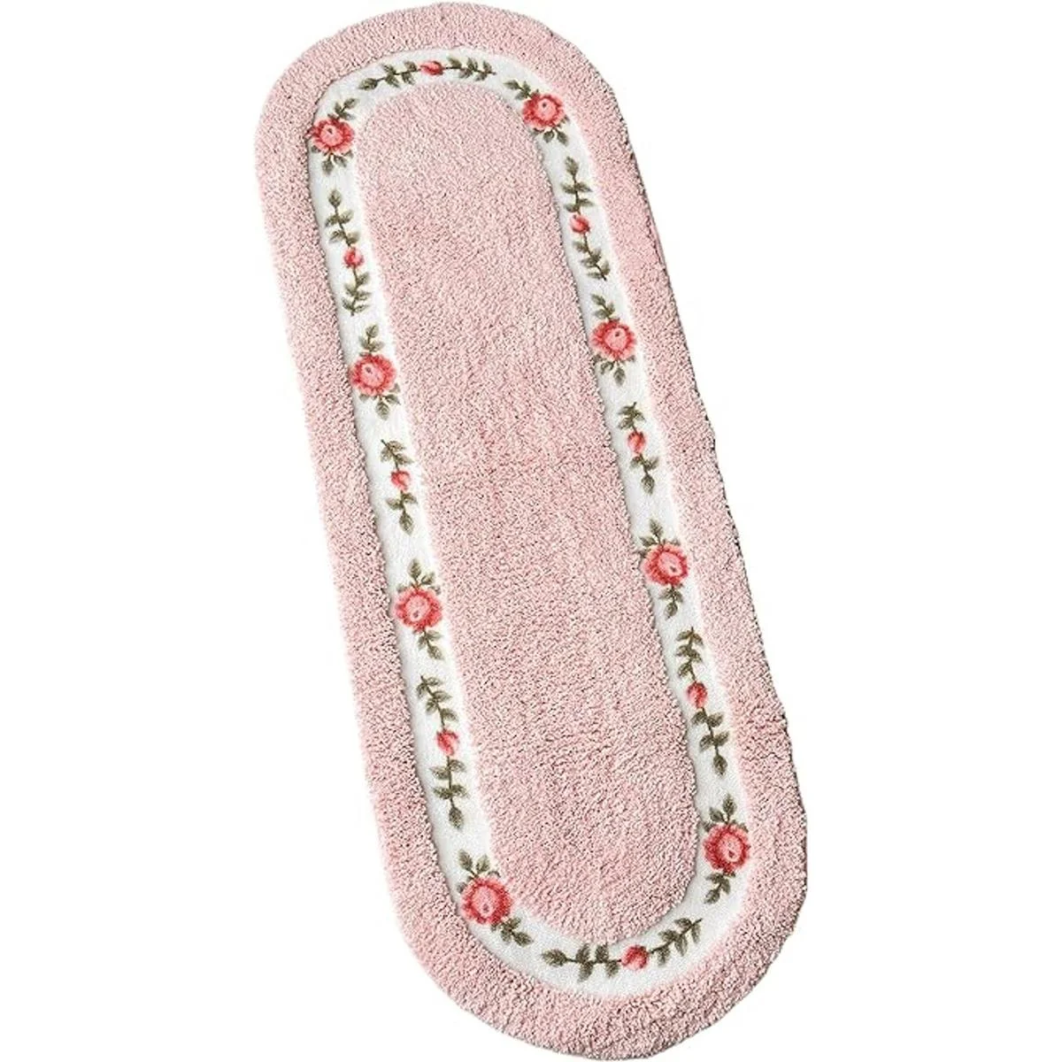 Beautiful Rose Flower Area Rugs for Living Room Bedroom