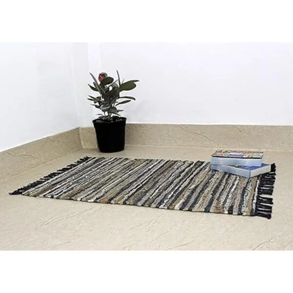 COTTON CRAFT Liverpool Alfombra de piel reversible tejida_3