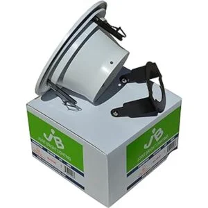 6 Pack 4 pulgadas Open Deflector recortar con soporte_4