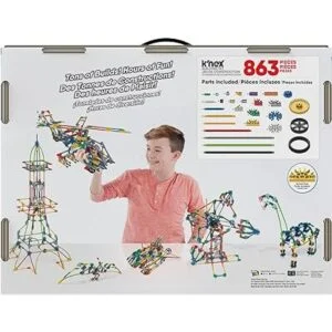 Conjunto de fichas para armar más de 100 modelos de KNEX_3