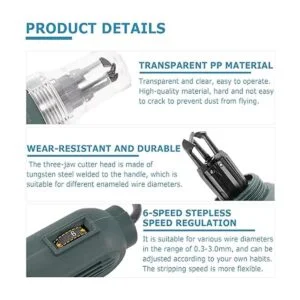 MXBAOHENG Máquina de pelado de alambre magnético de mano_6