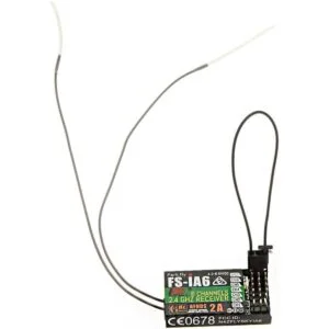 GoolRC 2pcs 2.4 G Flysky fsia6 6 canal receptor de control