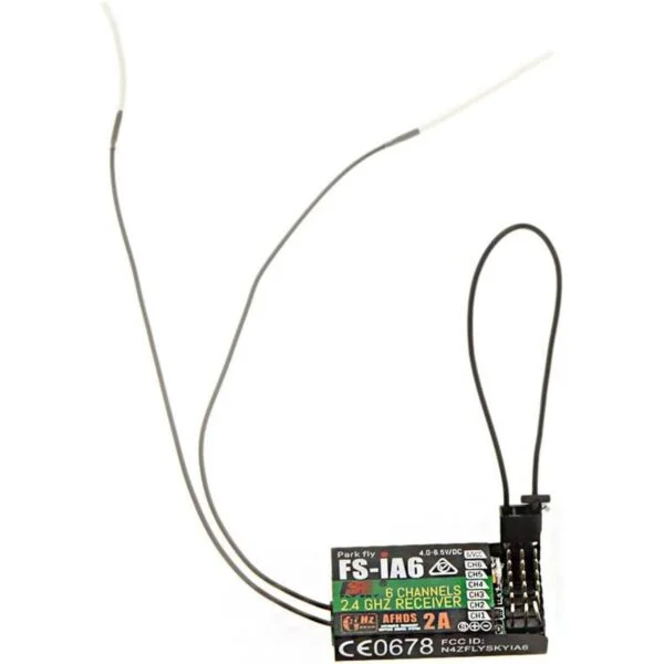 GoolRC 2pcs 2.4 G Flysky fsia6 6 canal receptor de control