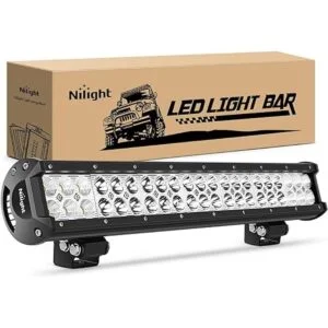 Barra de luz Nilight 20 pulgadas 126 W luces LED combo de_1