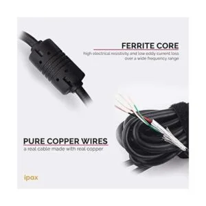 Ipax 10Ft HiSpeed USB Cable Compatible with Brother_2