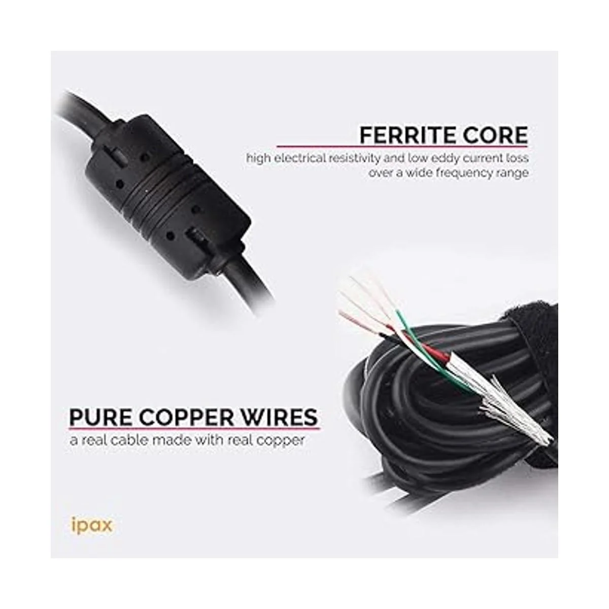 Ipax 10Ft HiSpeed USB Cable Compatible with Brother_2