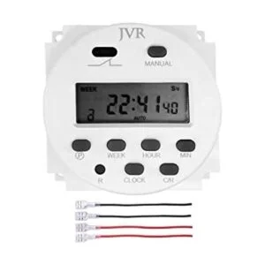 JVR Interruptor de temporizador de 12 V digital