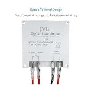 JVR Interruptor de temporizador de 12 V digital