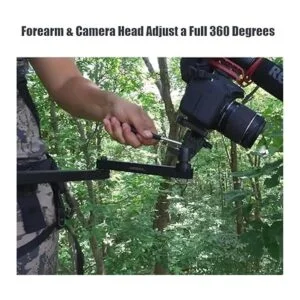 Muddy Brazo de cámara básico negro_3