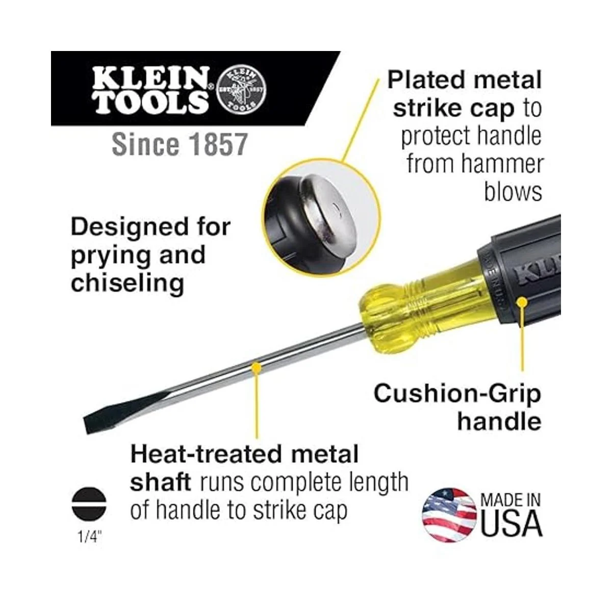 Klein Tools 32008 Juego de destornilladores de demolición_2