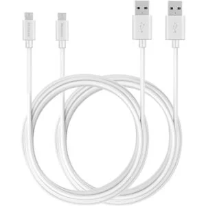MaGeek Cable micro USB paquete de 2 10 pies cable de_1