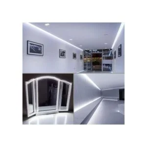 LE Paquete de 2 tiras flexibles de luces LED 16.4 pies._2