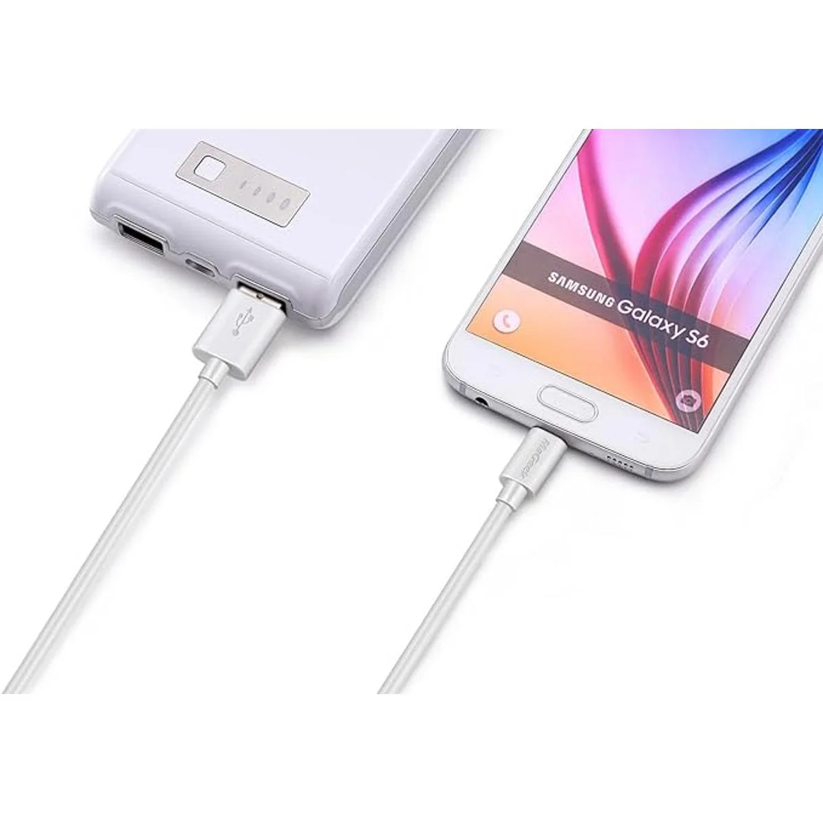 MaGeek Cable micro USB paquete de 2 10 pies cable de_4