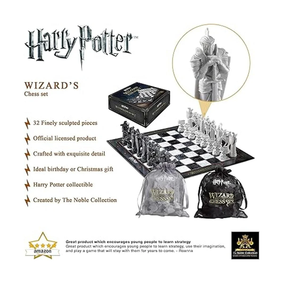 Noble Collection nn7580 Harry Potter Echiquier des_3