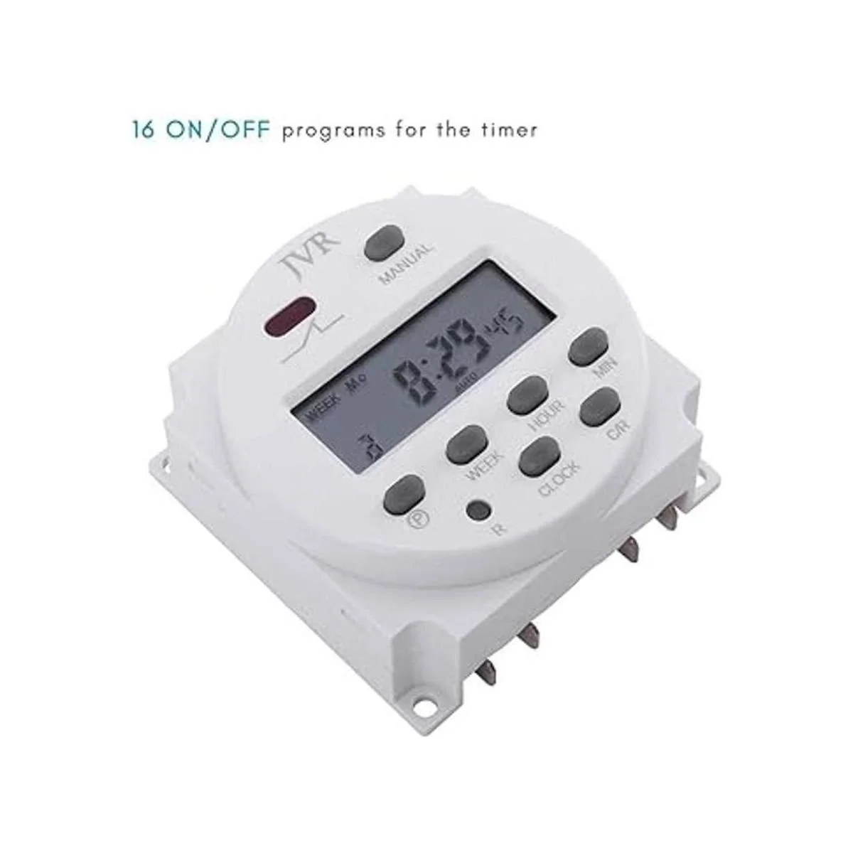 JVR Interruptor de temporizador de 12 V digital