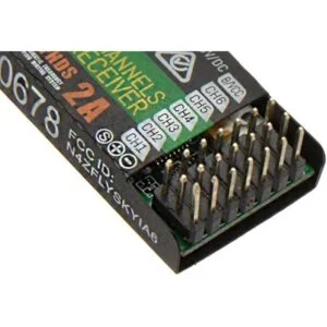 GoolRC 2pcs 2.4 G Flysky fsia6 6 canal receptor de control