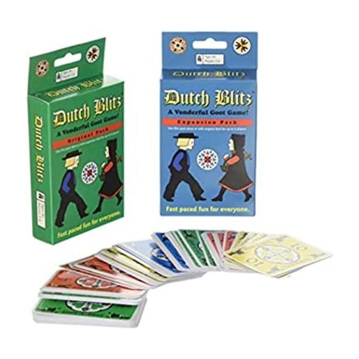 Juego de cartas Dutch Blitz original y paquete de_1