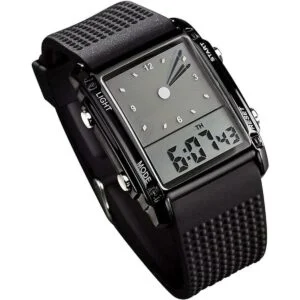 Relojes de pulsera deportivos con esfera rectangular para_1