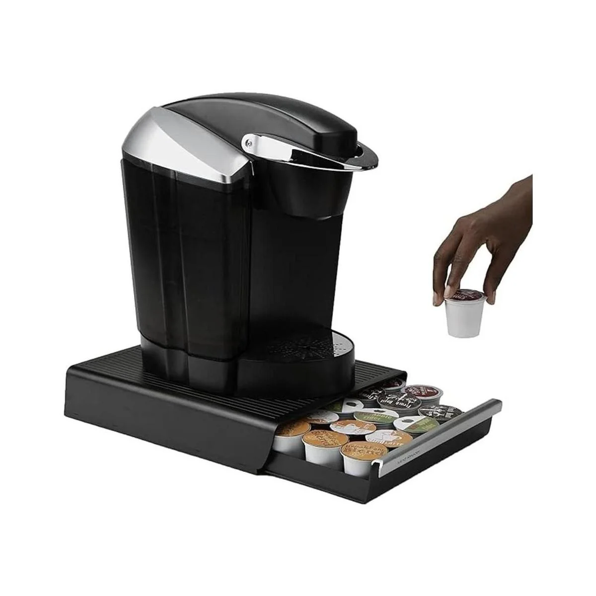 Paquete de 2 organizadores de condimento café con_2